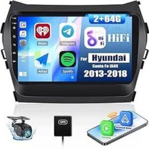 Android 13 Car Stereo for Hyundai Santa Fe IX45 2013-2018
